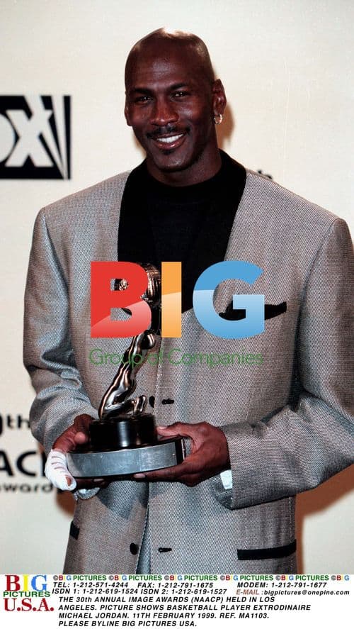 Michael Jordan at NAACP Image Awards