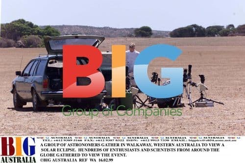 Astronomers View Solar Eclipse in Australia