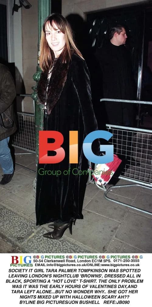 Tara Palmer Tomkinson Leaves London Nightclub Alone