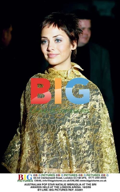 Natalie Imbruglia at Brit Awards