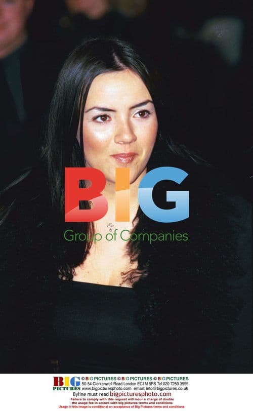 Martine McCutcheon Arrives at Brit Awards