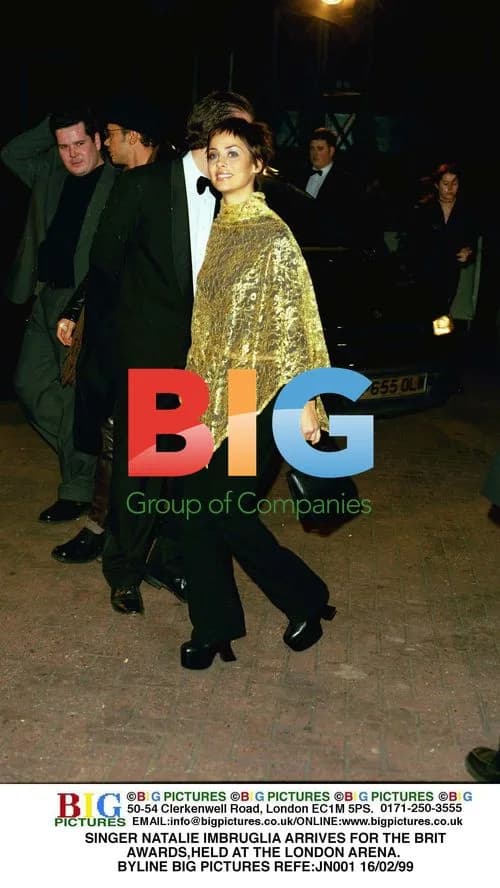 Natalie Imbruglia Arrives at BRIT Awards