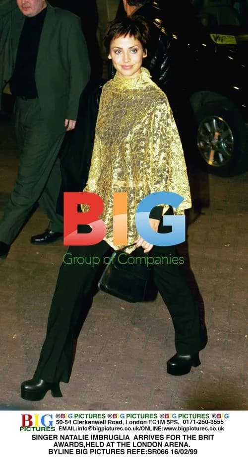 Natalie Imbruglia at the BRIT Awards