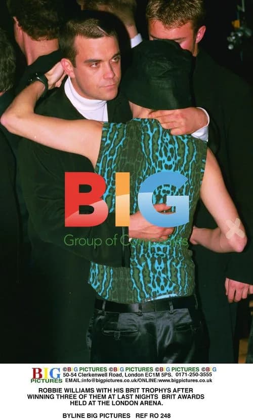 Robbie Williams at Brit Awards