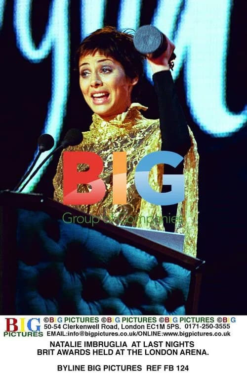 NATALIE IMBRUGLIA at BRIT Awards 1999