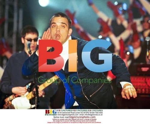 Robbie Williams at Brit Awards