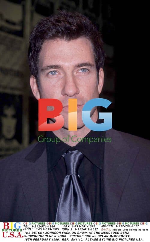 Dylan McDermott at Betsey Johnson Fashion Show