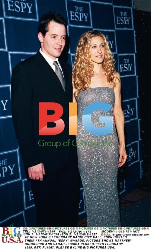 Matthew Broderick & Sarah Jessica Parker at ESPY Awards