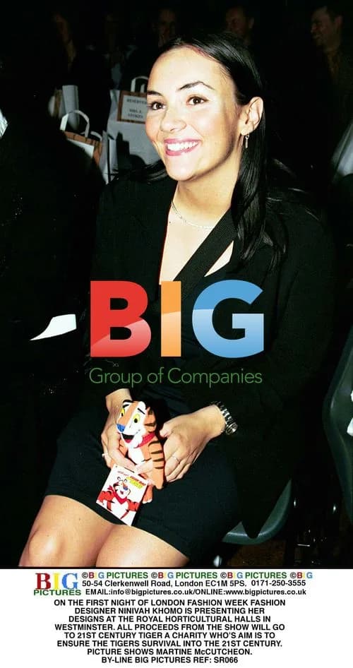 Martine McCutcheon at London Fashion Week