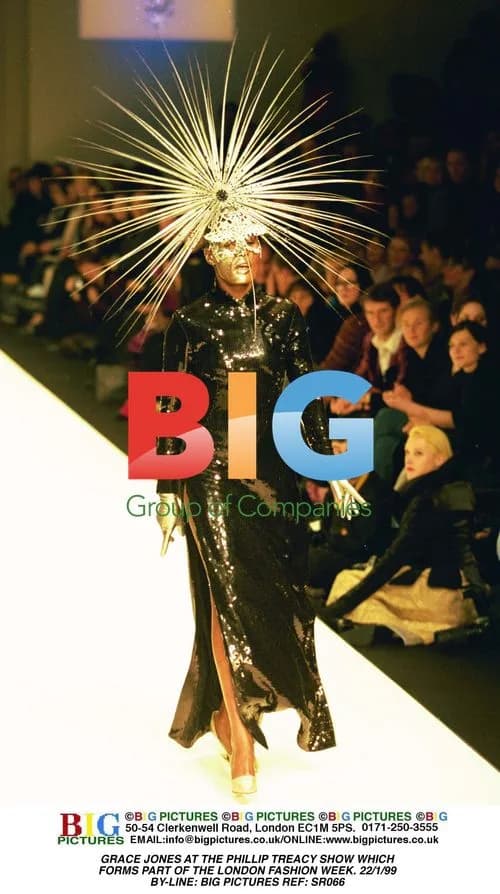 Grace Jones at Phillip Treacy Show