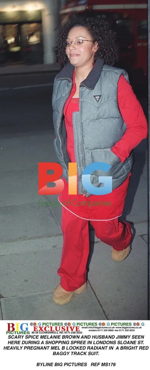 Mel B and Husband Jimmy Shopping in London