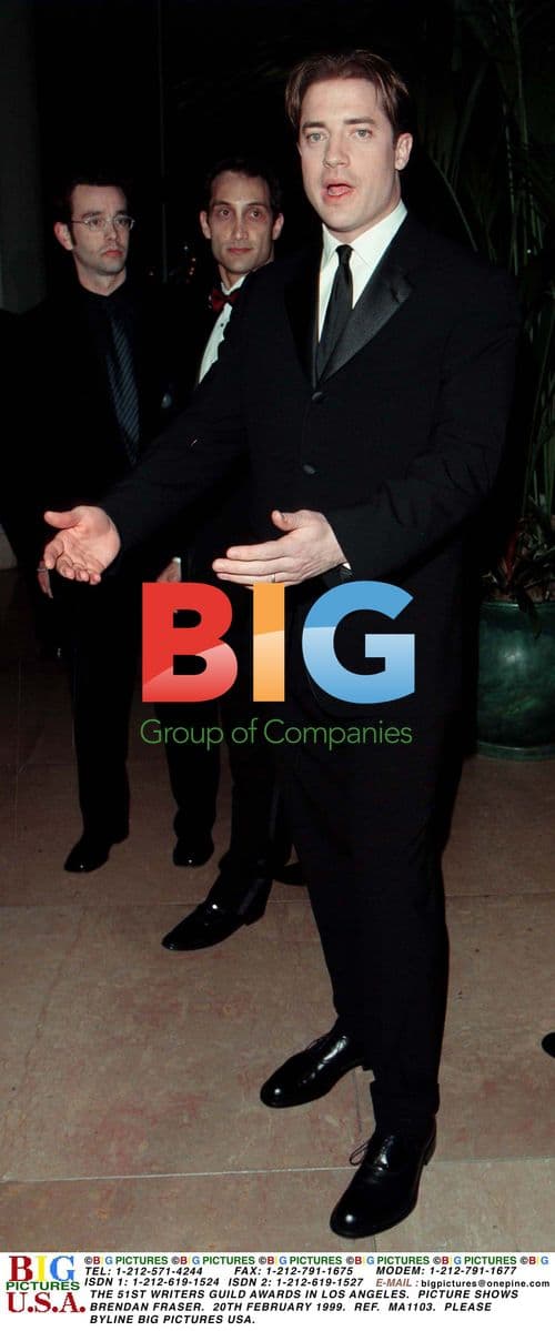 Brendan Fraser at Writers Guild Awards