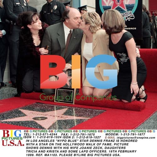 Dennis Franz Honored on Hollywood Walk of Fame