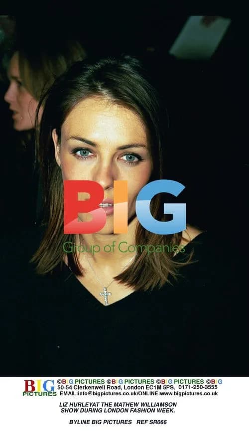 Liz Hurley at Mathew Williamson Show