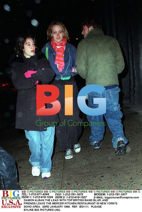 Damon Albarn and friends leave Mercer Kitchen