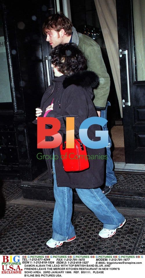 Damon Albarn and friends leave Mercer Kitchen