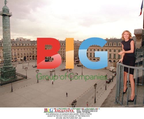 Eva Herzigova Models Chanel at Paris Ritz