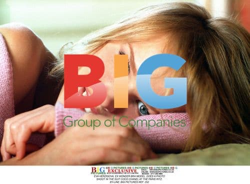 Eva Herzigova Photoshoot at Paris Ritz