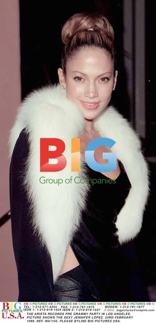 Jennifer Lopez at Arista Records Pre-Grammy Party