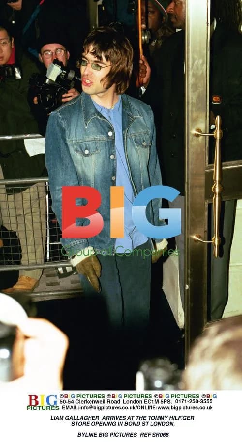 Liam Gallagher at Tommy Hilfiger store opening