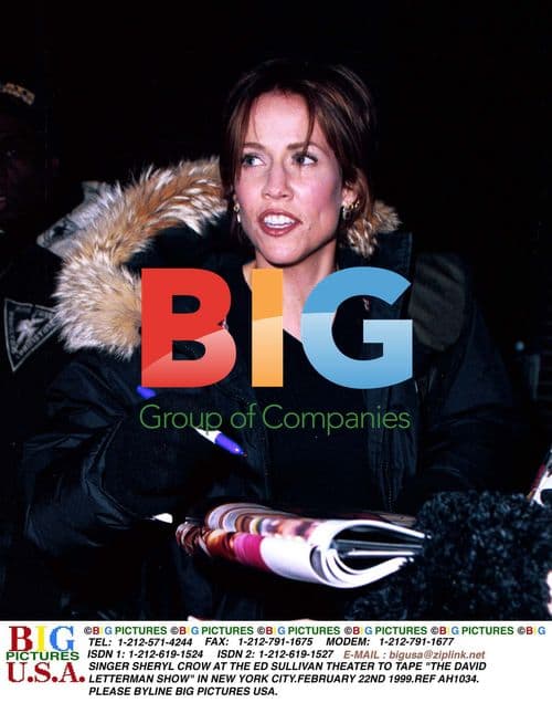 Sheryl Crow at "The David Letterman Show"