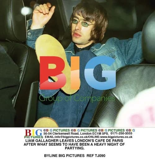 Liam Gallagher Leaves London Venue