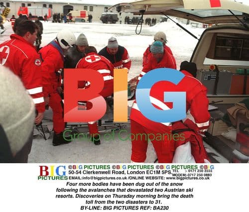 Avalanche Devastates Austrian Ski Resorts