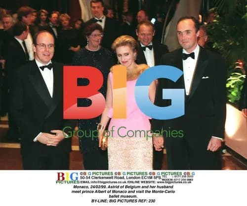Astrid of Belgium visits Monte-Carlo ballet museum