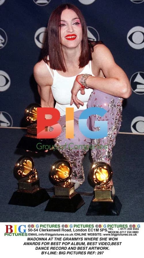 Madonna Wins Big at Grammys