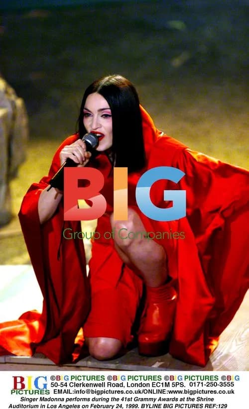 Madonna Performs at 41st Grammy Awards