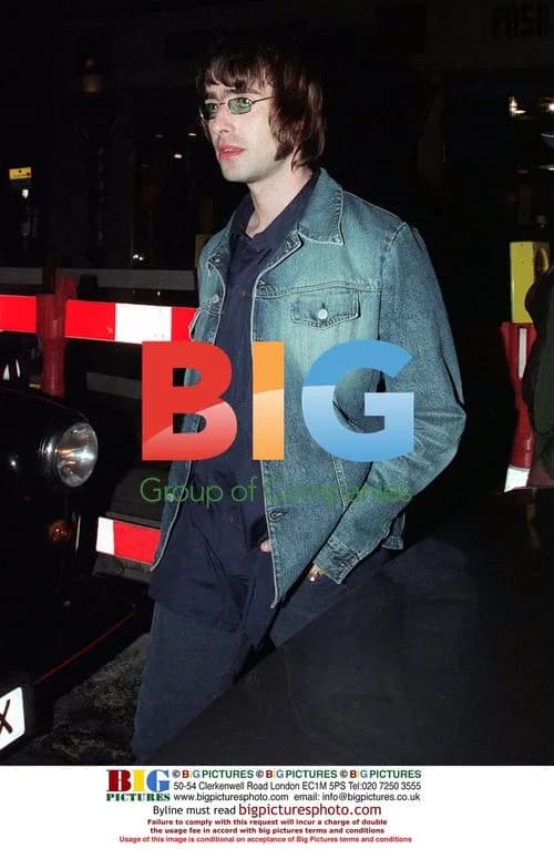 Liam Gallagher Leaves Cafe de Paris After Party