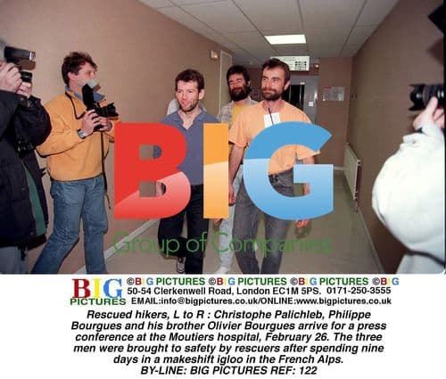 Rescued Hikers Arrive for Press Conference