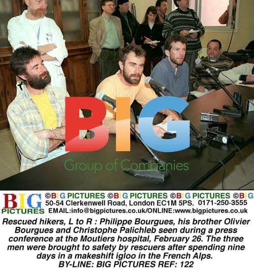 Rescued Hikers in French Alps Press Conference