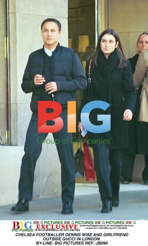 Chelsea Footballer Dennis Wise and Girlfriend