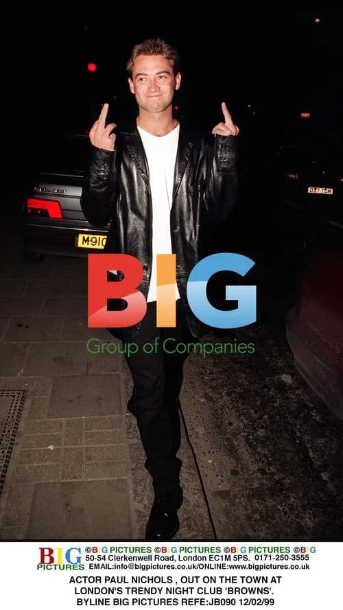 Paul Nichols at London's 'Browns' Nightclub
