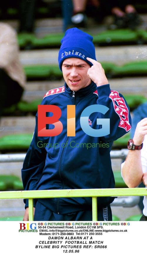 Damon Albarn at Celebrity Football Match