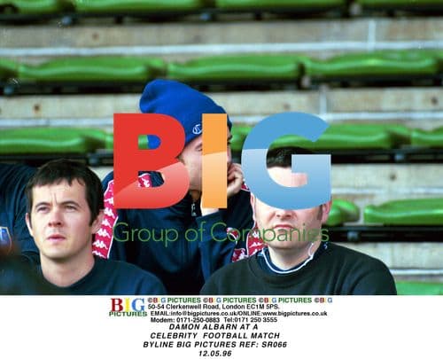 Damon Albarn at Celebrity Football Match