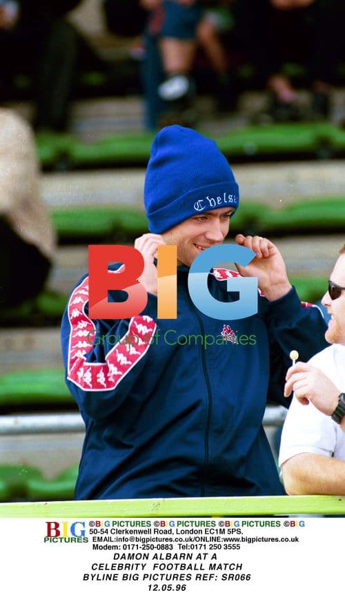 Damon Albarn at Celebrity Football Match