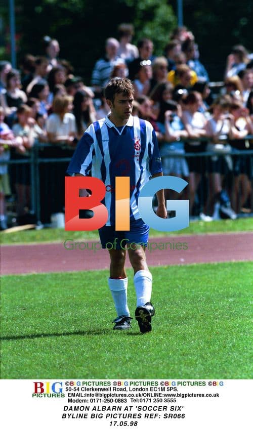 DAMON ALBARN at Soccer Six 1998