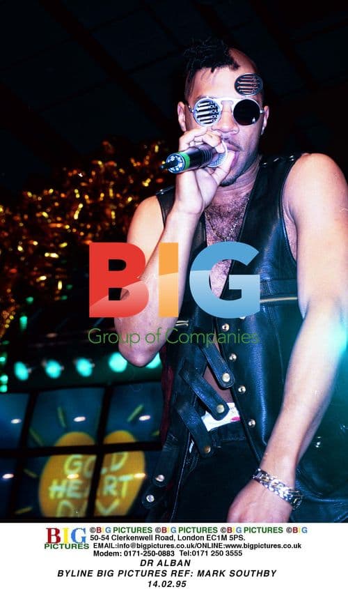 Dr Alban at Photoshoot