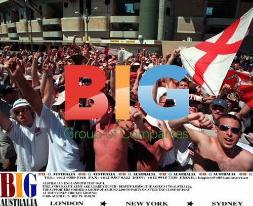 England's Barmy Army Party After 5th Ashes Test