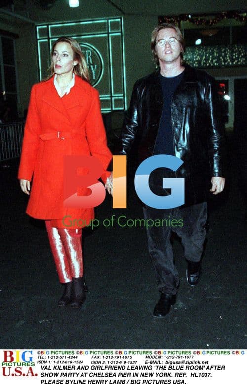 Val Kilmer and Girlfriend at 'The Blue Room' Party