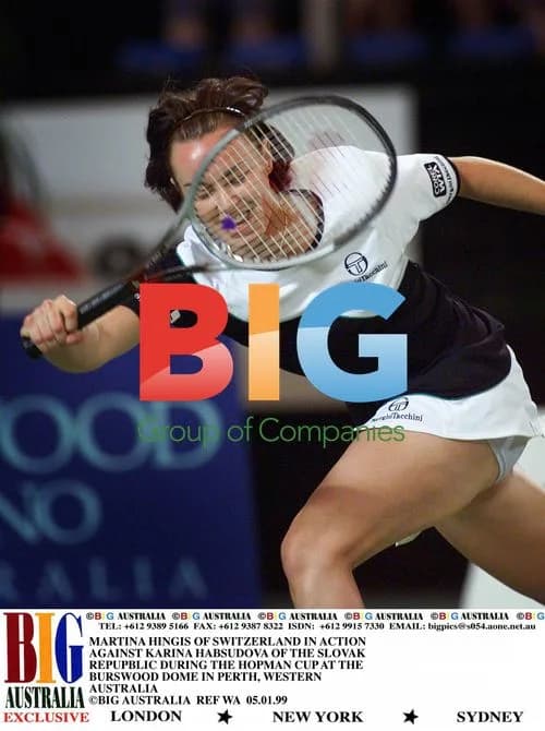 Martina Hingis vs Karina Habsudova at Hopman Cup