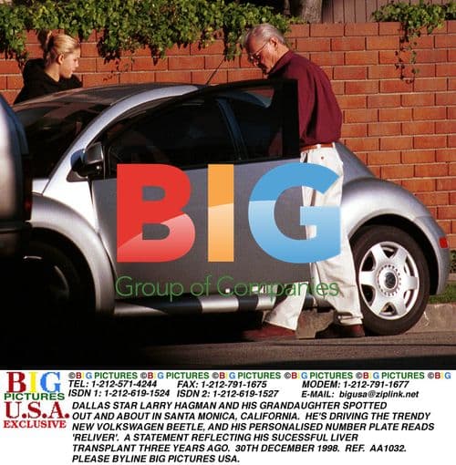 Larry Hagman Spotted with Grandaughter