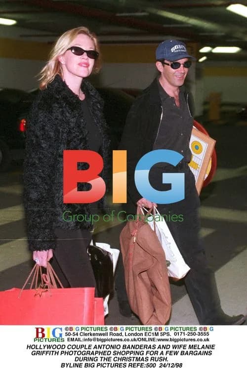 Antonio Banderas and Melanie Griffith Shopping