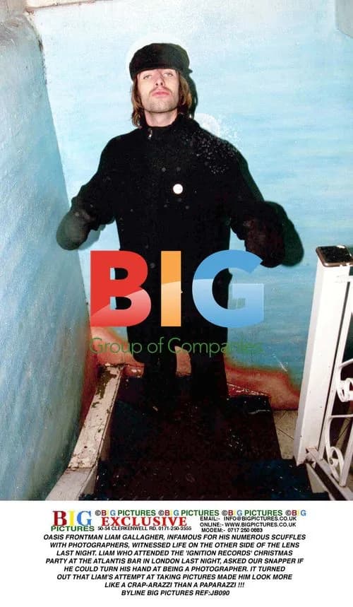 Liam Gallagher Plays Photographer