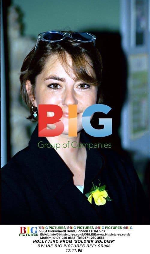 Holly Aird from 'Soldier Soldier'