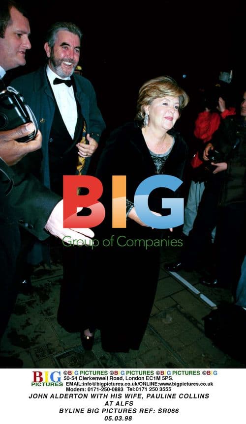 John Alderton and Pauline Collins at Alf's Byline