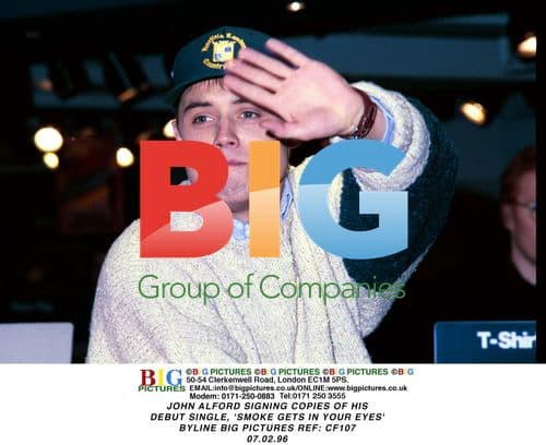 JOHN ALFORD SIGNING DEBUT SINGLE