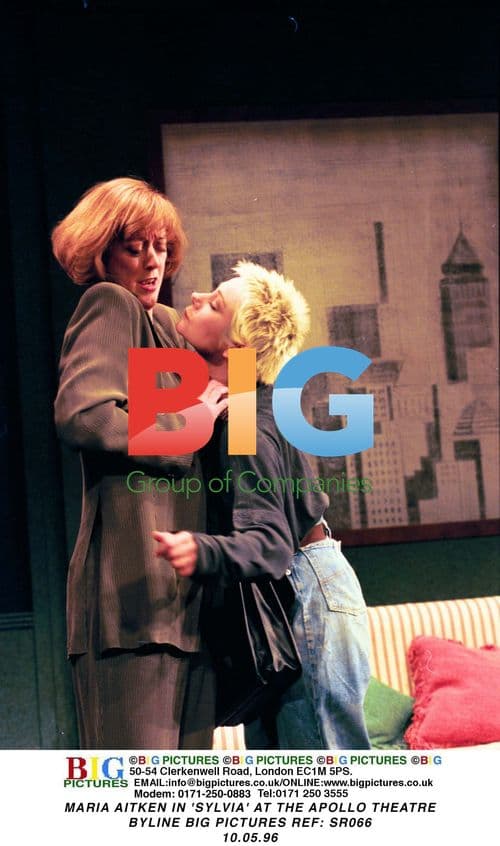 Maria Aitken in 'Sylvia' at Apollo Theatre